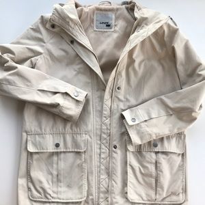 Levi’s khaki raincoat